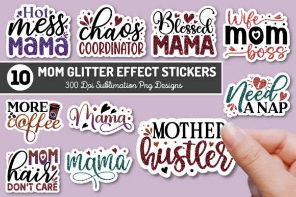 Download Mom Sublimation Stickers Bundle - Sublimation stickers Collection