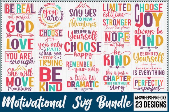 Download Motivational Svg Bundle - Svg bundle Collection