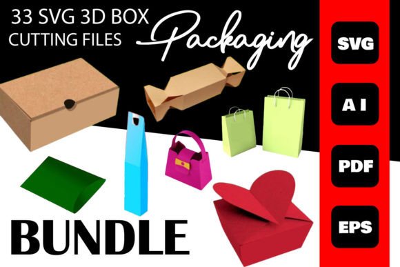 Download Versatile SVG Bundle Packaging Templates - Svg bundle Collection