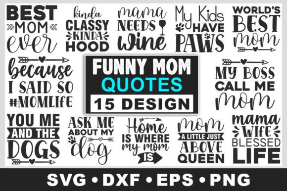 Download Funny MOM SVG Bundle - Svg bundle Collection