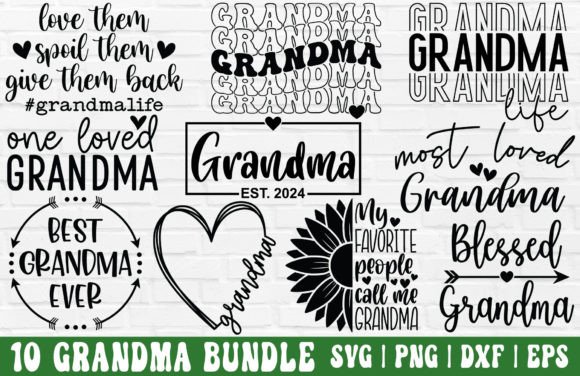 Download Grandma SVG Bundle - Grandma PNG - Svg bundle Collection