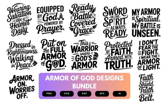 Download Armor of God SVG Bundle - Svg bundle Collection