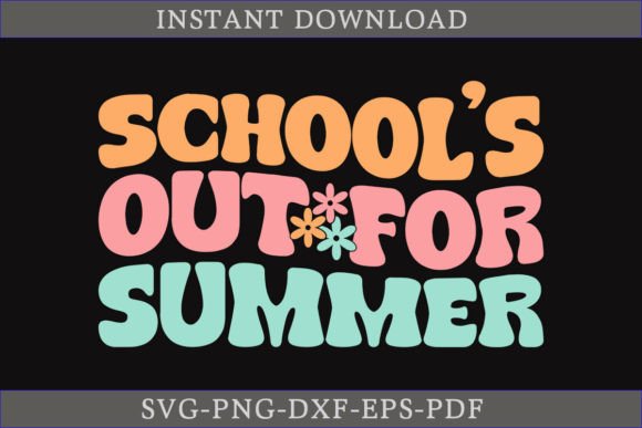 Download School's out for Summer Retro Shirt SVG - Shirt svg Collection