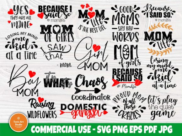 Download Mom Quotes SVG Bundle, Mom Life Svg - Svg bundle Collection
