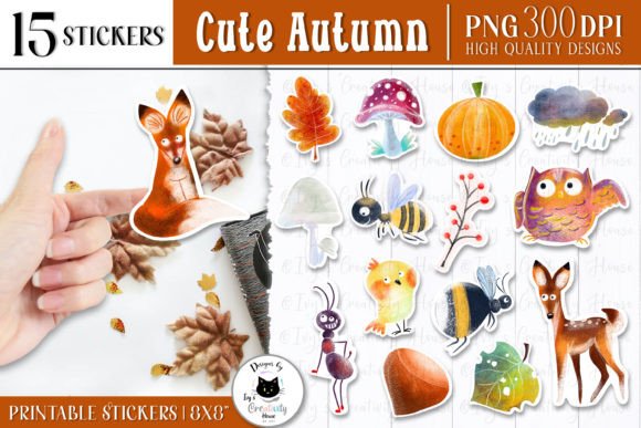 Download Cute Fall Sticker Pack | Autumn Stickers - Autumn stickers Collection