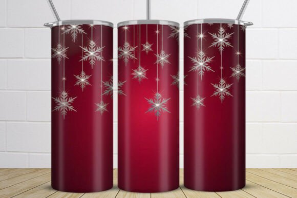 Download Hanging Silver Snowflake Tumbler PNG Fil - Png fil Collection