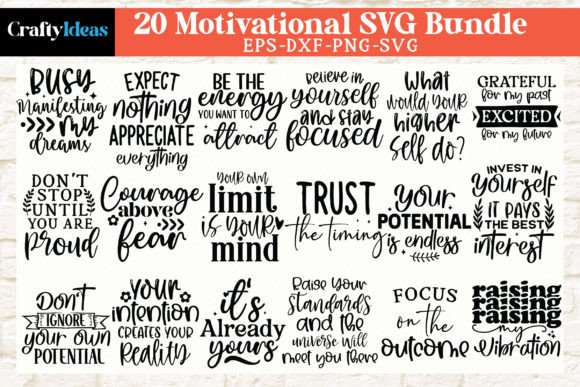 Download Motivational SVG Bundle - Svg bundle Collection