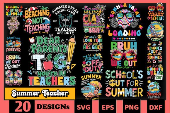 Download Summer Teacher SVG Bundle - Svg bundle Collection