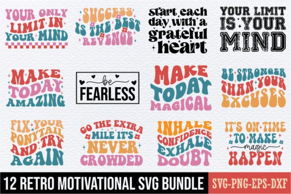 Download Retro Motivational Svg Bundle - Svg bundle Collection