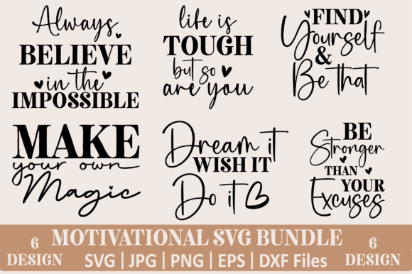 Download Motivational Quotes Svg Bundle - Svg bundle Collection