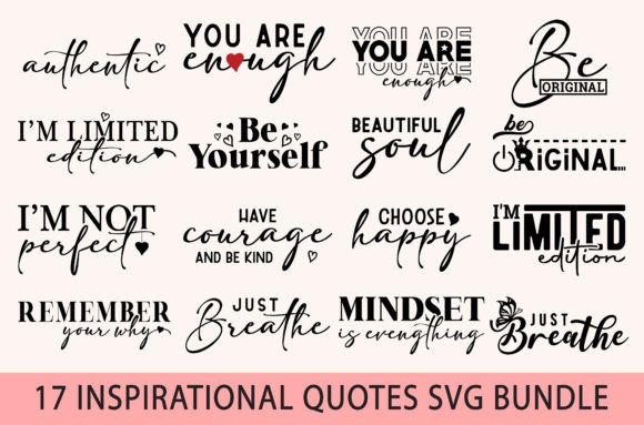 Download Boho Inspirational Quotes Svg Bundle,PNG - Svg bundle Collection