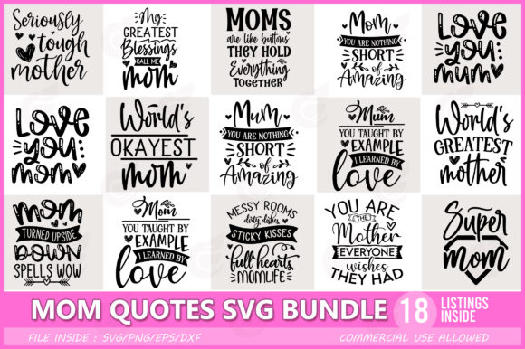 Download Funny Mom Quotes SVG Bundle-II - Svg bundle Collection