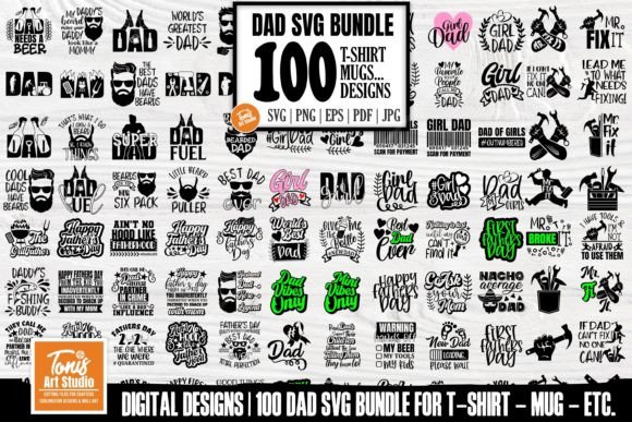 Download Fathers Day SVG Bundle - Dad Life SVG - Svg bundle Collection