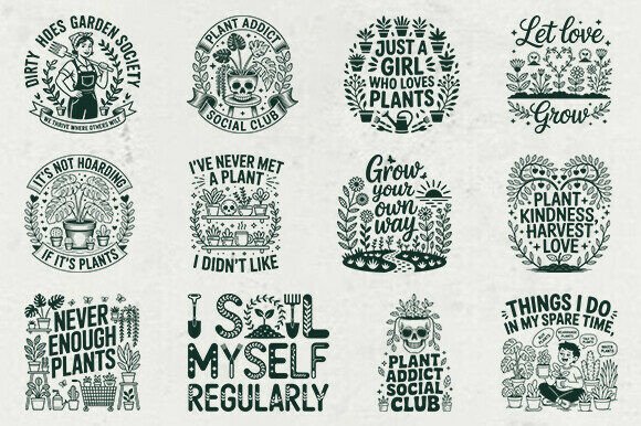 Download Plant Lover SVG Bundle, Gardening Quotes - Svg bundle Collection