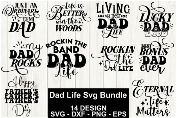 Download Dad Life SVG Bundle - Svg bundle Collection