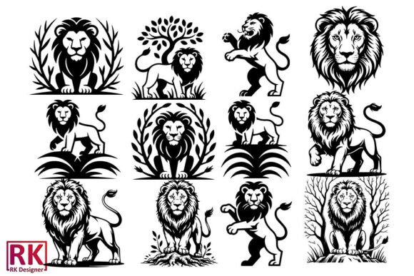 Download Majestic Lion SVG Bundle - Svg bundle Collection