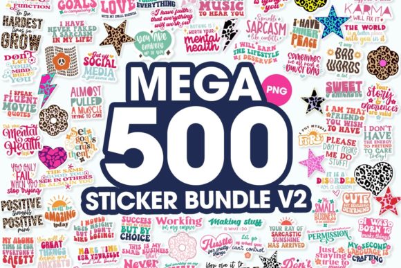 Download Mega PNG Sticker Bundle - Premium Resources