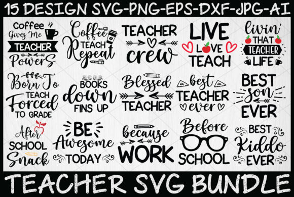 Download Teacher SVG Bundle - Svg bundle Collection