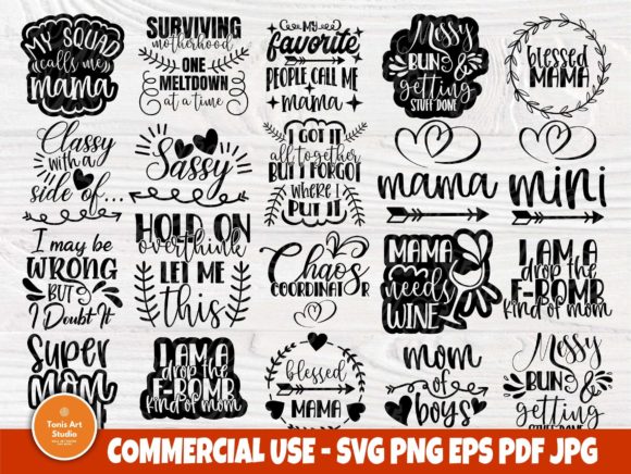 Download Mothers Day SVG Bundle, Mom Quotes Svg - Svg bundle Collection