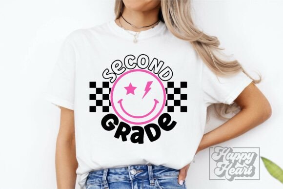 Download Second 2nd Grade Teacher Shirt SVG PNG - Shirt svg Collection